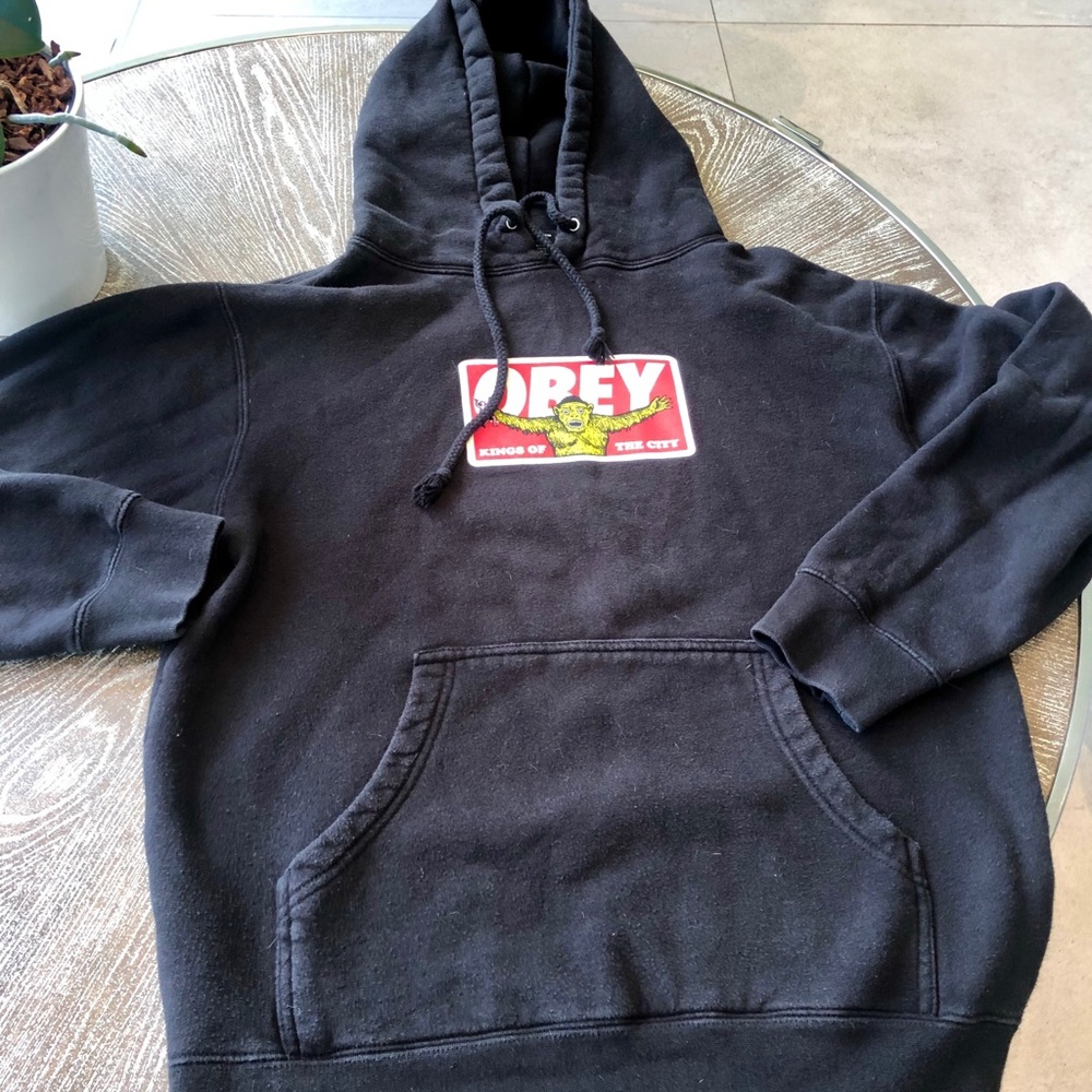 Obey Black Hoodie